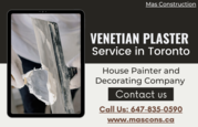 Venetian Plaster Service in Toronto - Mas Construction