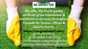Artificial Grass in Vancouver - Mr. Greens Turf